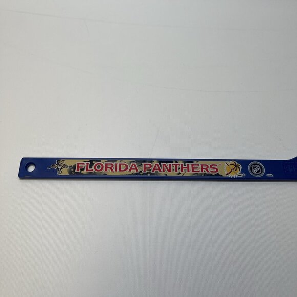 NHL Officially Florida Panthers Mini Hockey Stick USA Made Blue Sher-Wood NEW - Picture 2 of 6